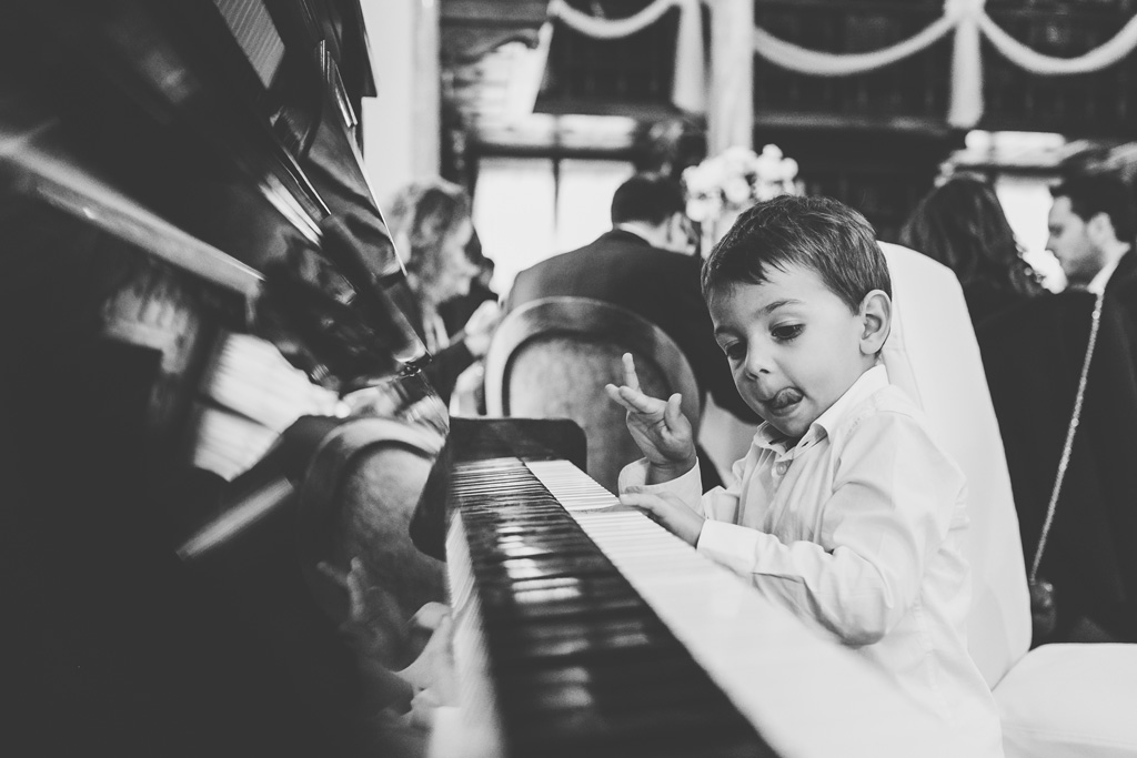 Un piccolo Beethoven suona la Nona Sinfonia