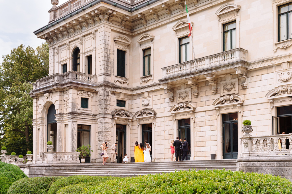 Uno scorcio di Villa Erba ripreso dal fotografo Alessandro Della Savia
