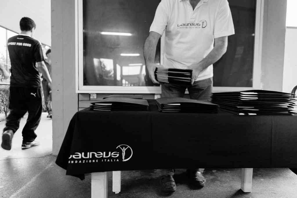 Il triathlon è organizzato dalla Fondazione Laureus