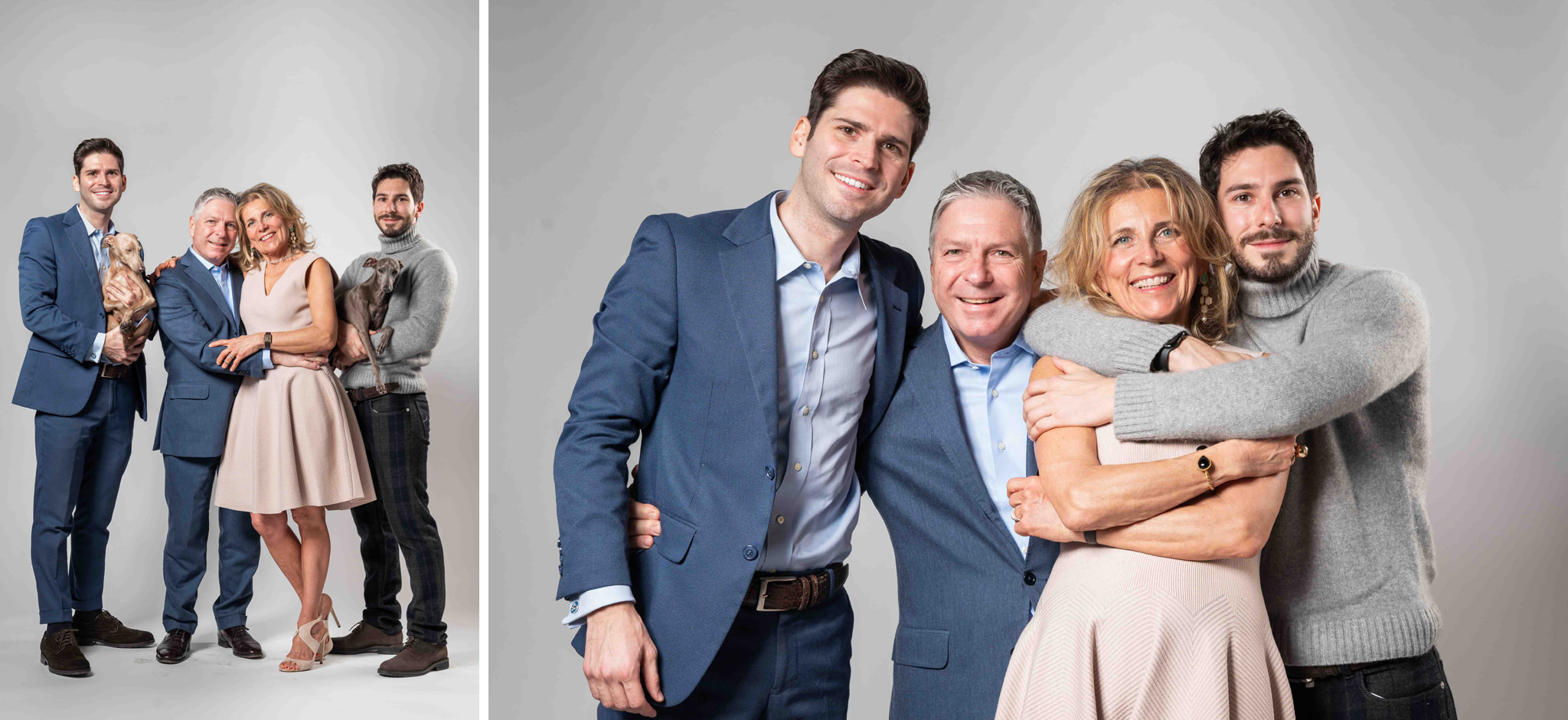 Foto ritratto famiglia studio Milano