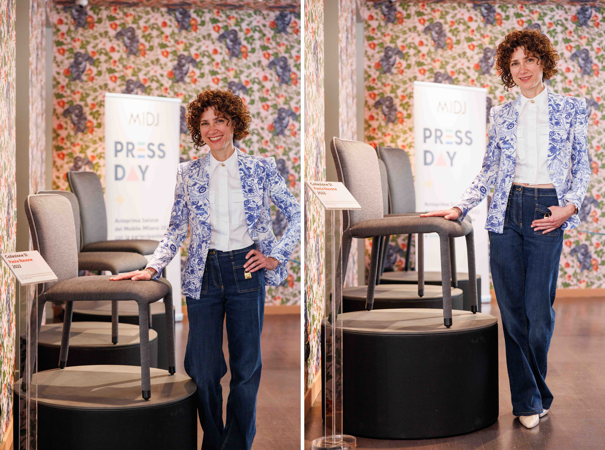 Ritratto con sedia midj fuorisalone evento