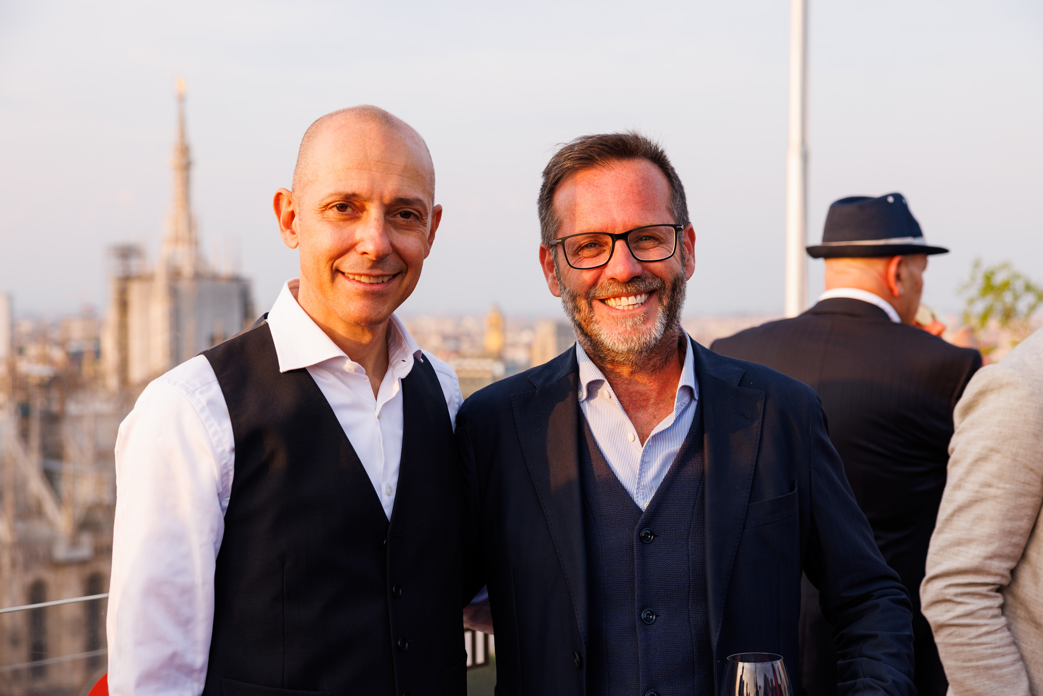 foto della serata a terrazza Martini a Milano