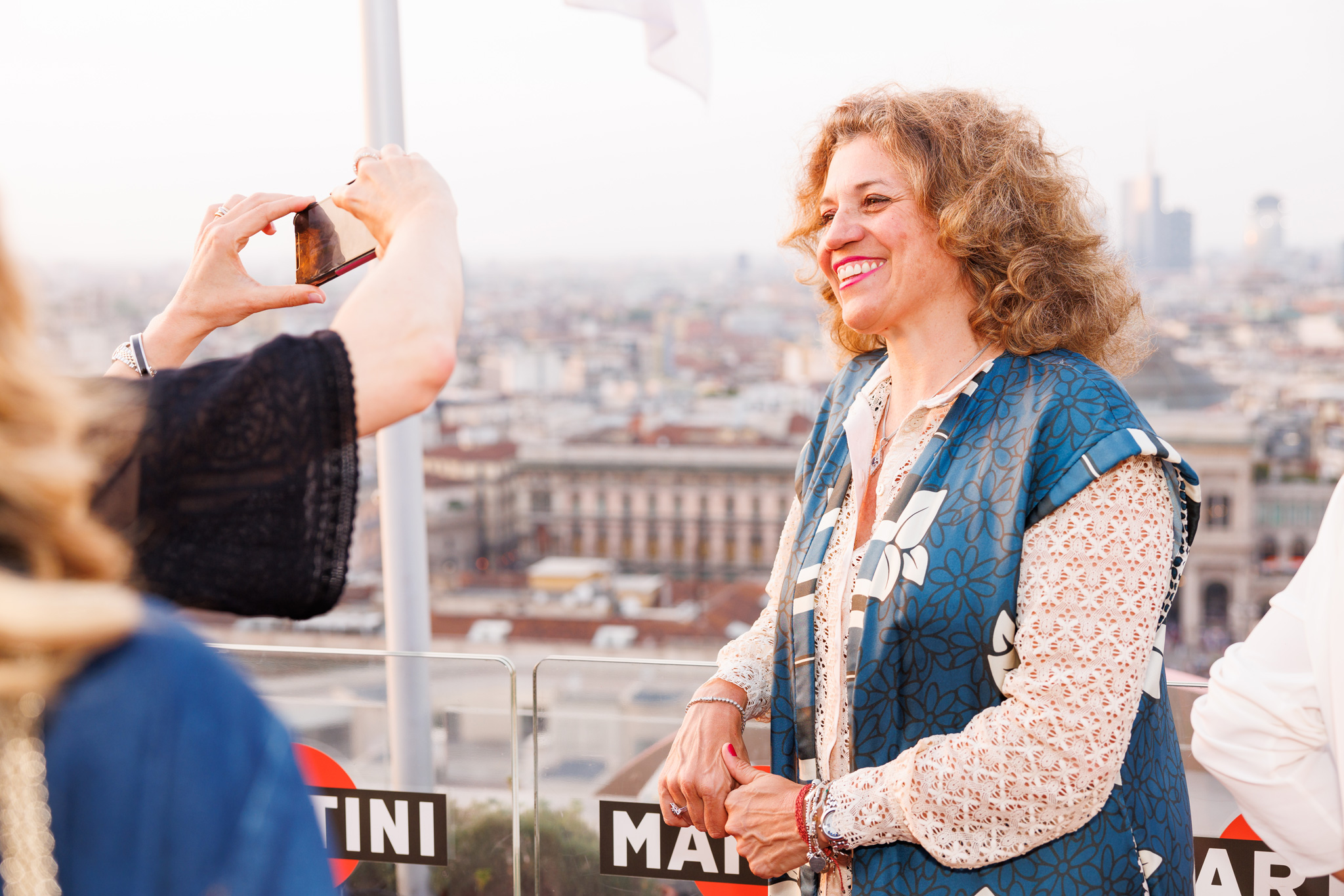foto della serata a terrazza Martini a Milano