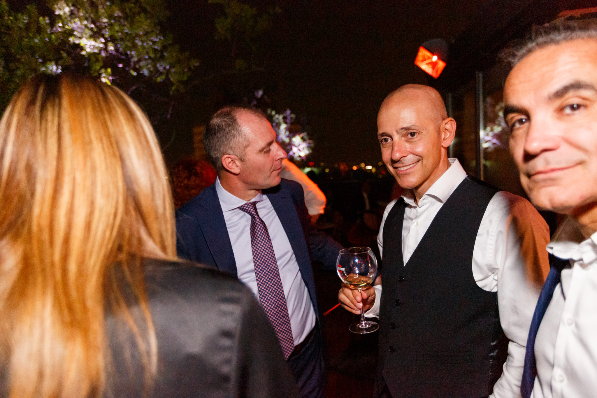 foto della serata a terrazza Martini a Milano