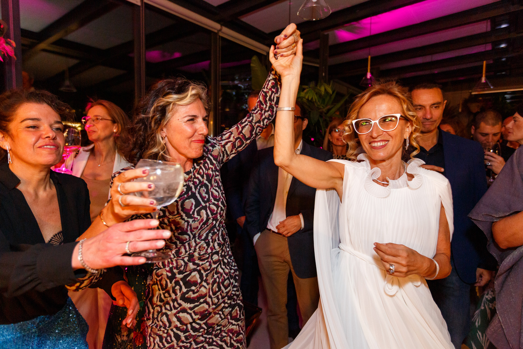 foto della serata a terrazza Martini a Milano