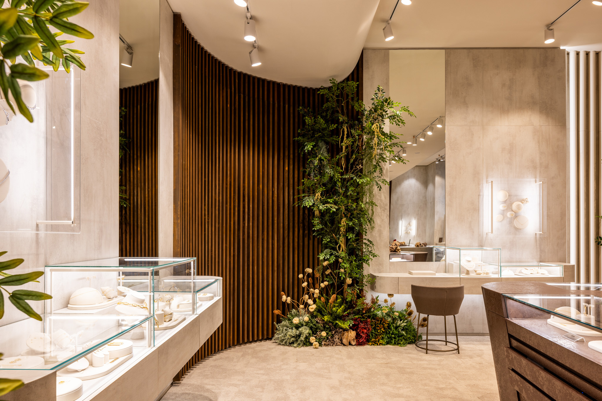 Fotografia di Architettura per Negozio di gioielli a Milano