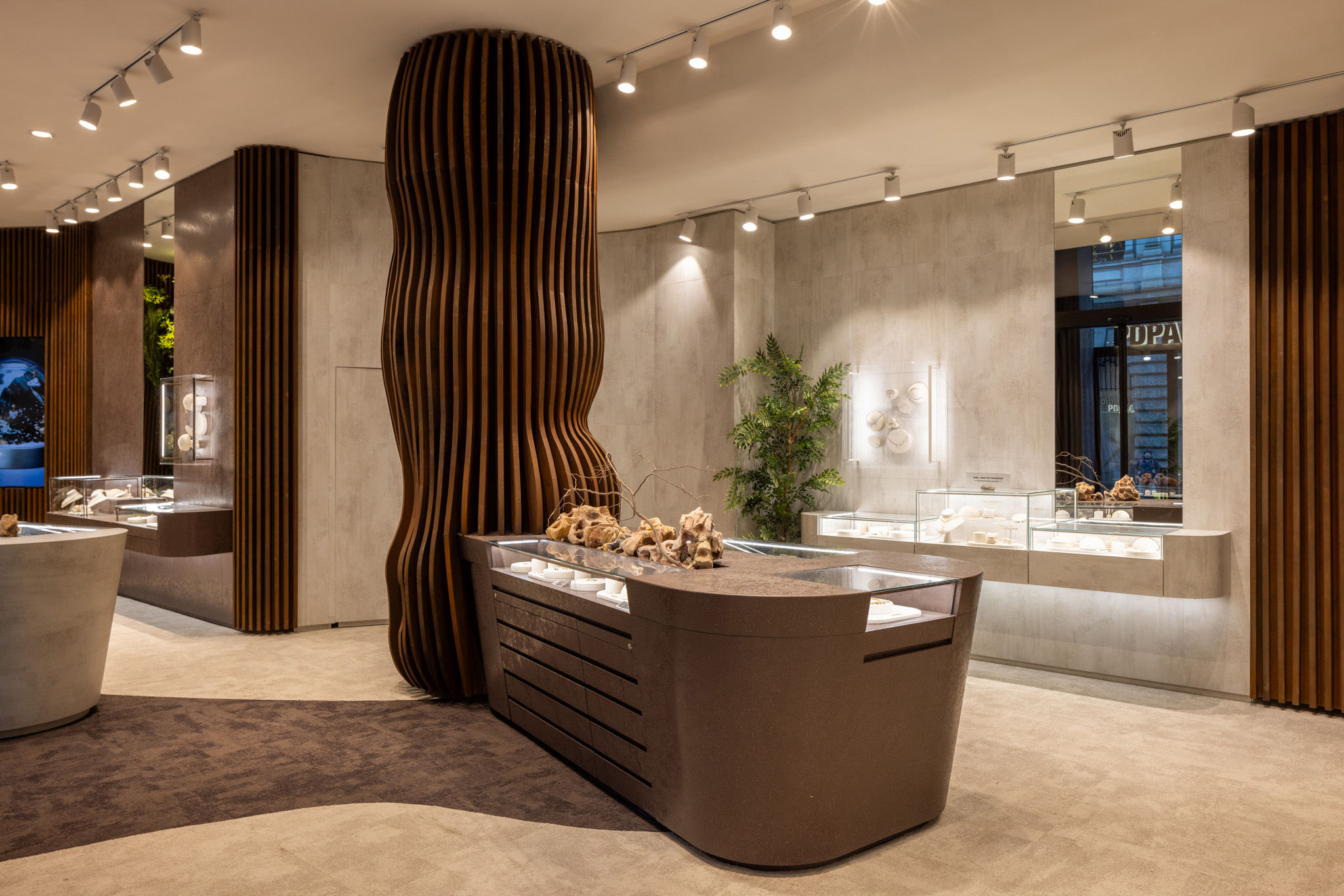 Fotografia di Architettura per Negozio di gioielli a Milano