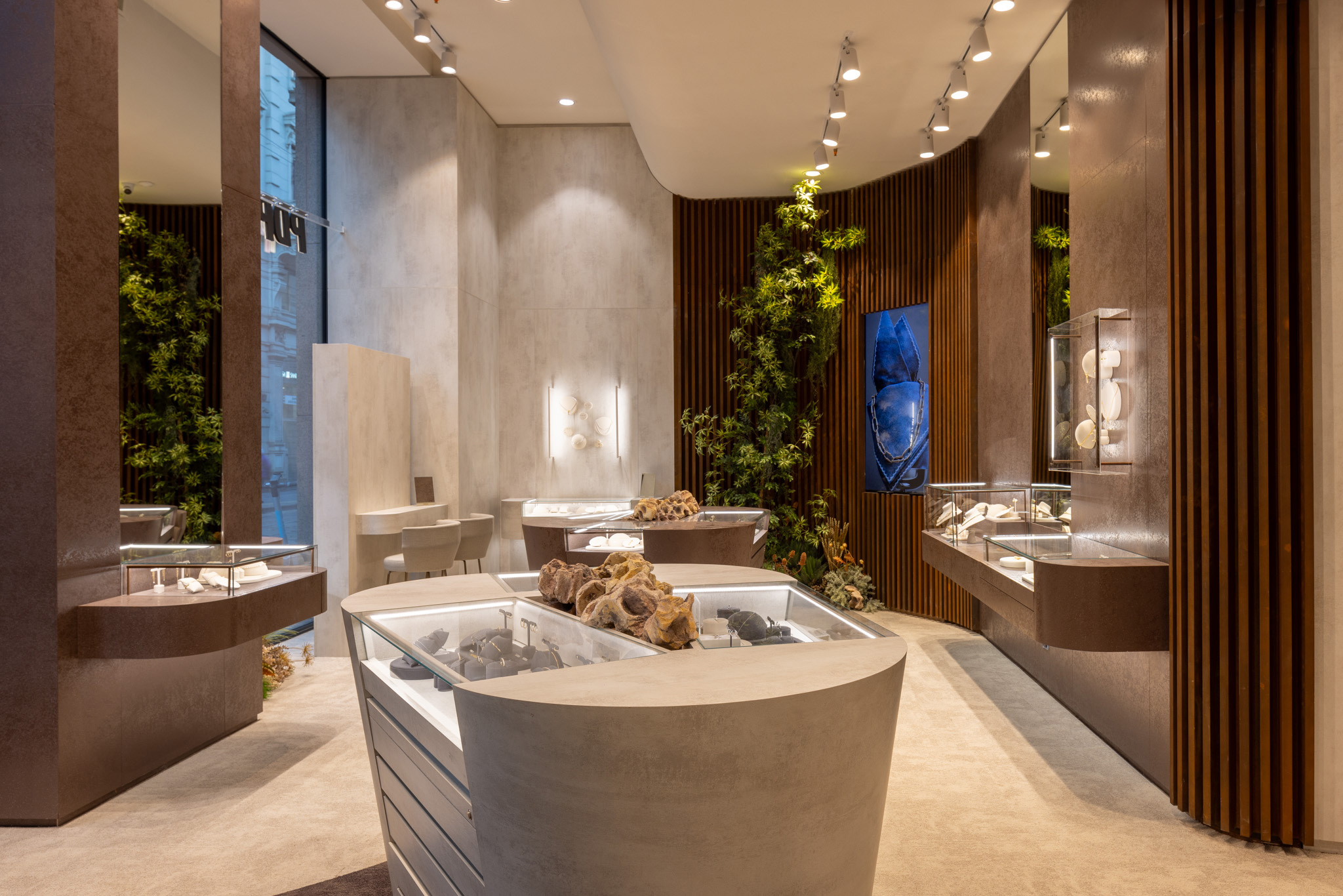 Fotografia di Architettura per Negozio di gioielli a Milano