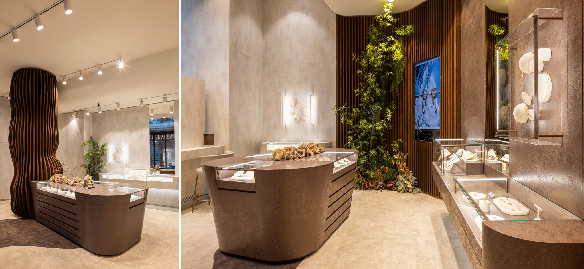 Fotografia di Architettura per Negozio di gioielli a Milano