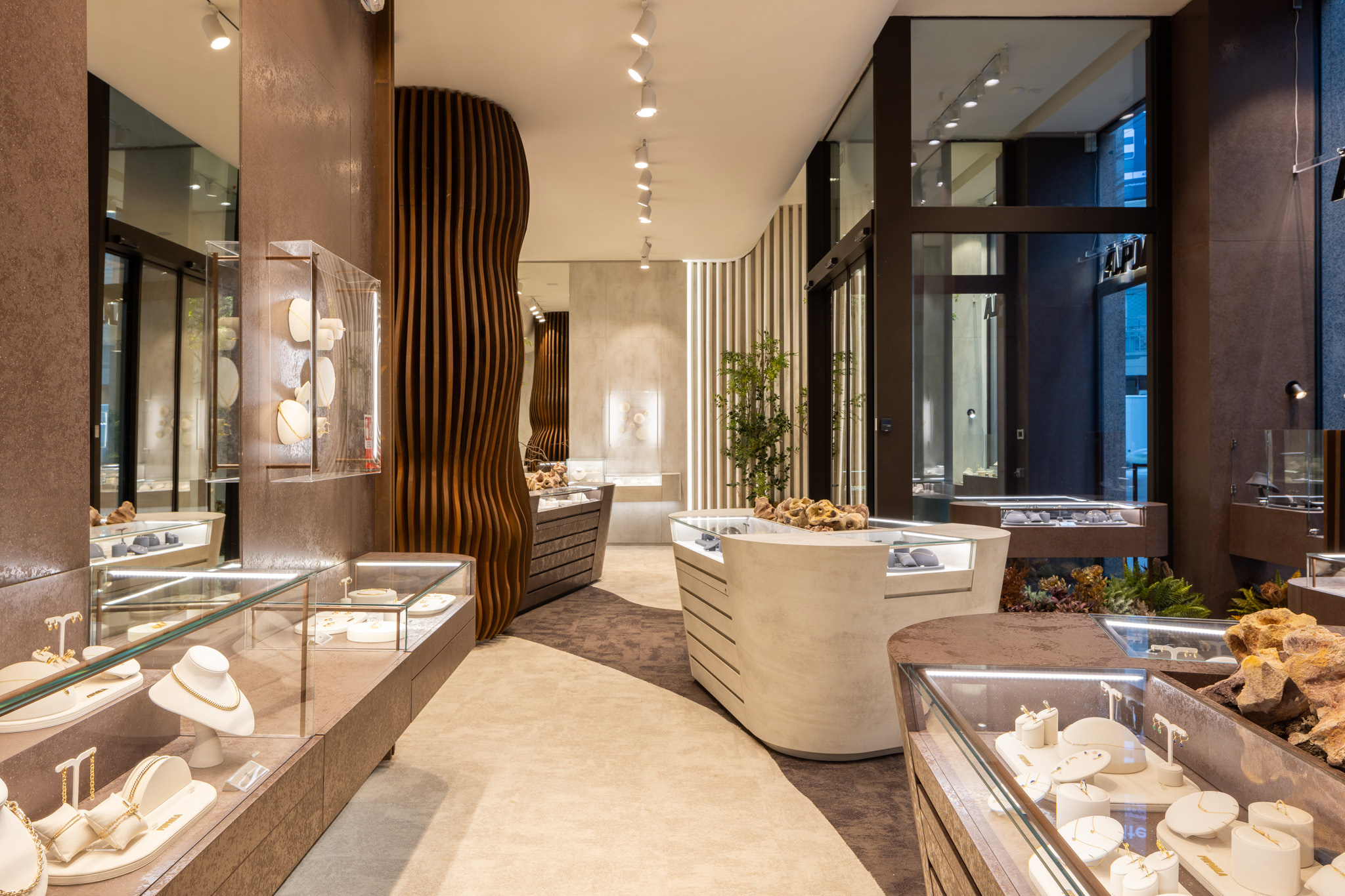 Fotografia di Architettura per Negozio di gioielli a Milano