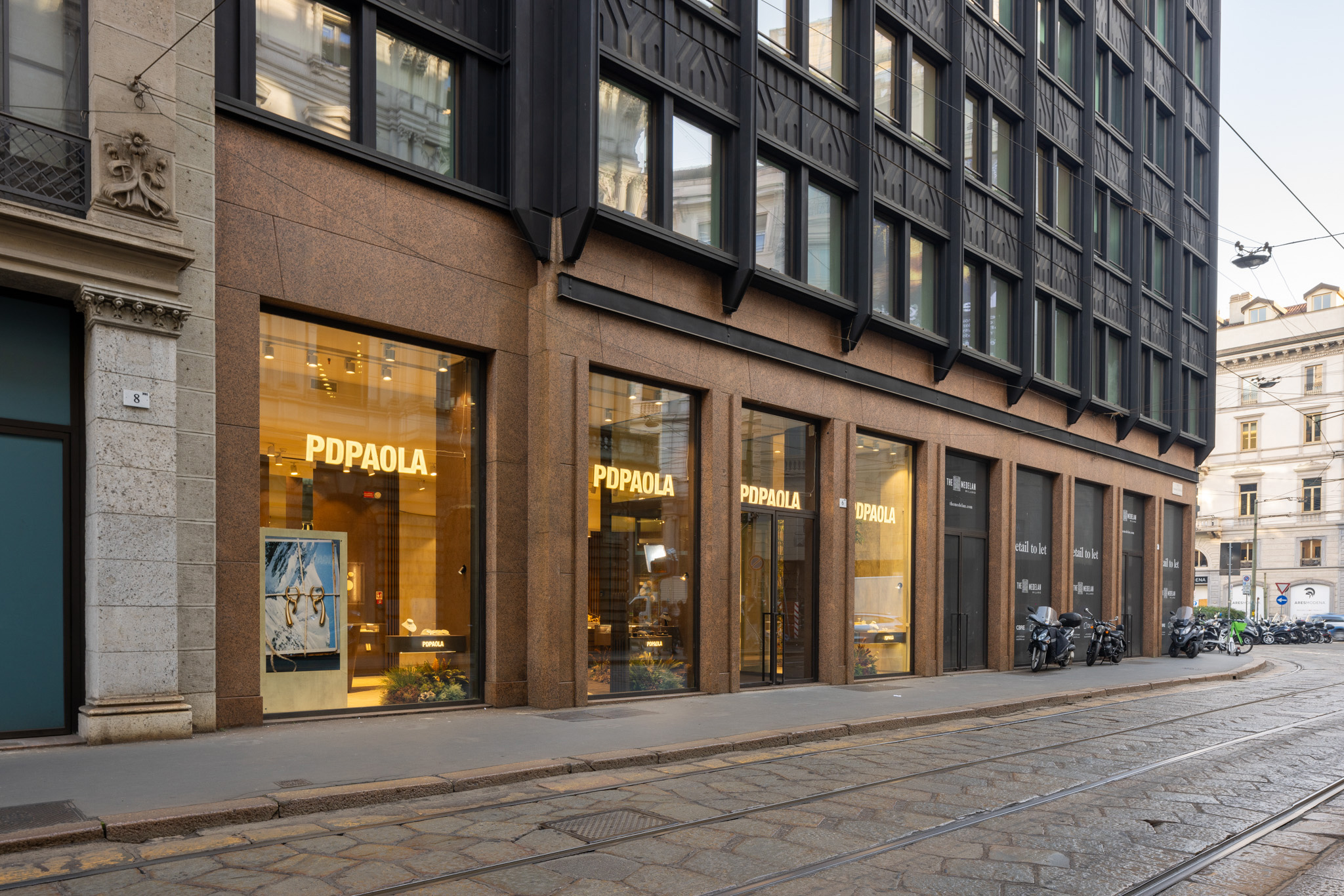 Fotografia di Architettura per Negozio di gioielli a Milano