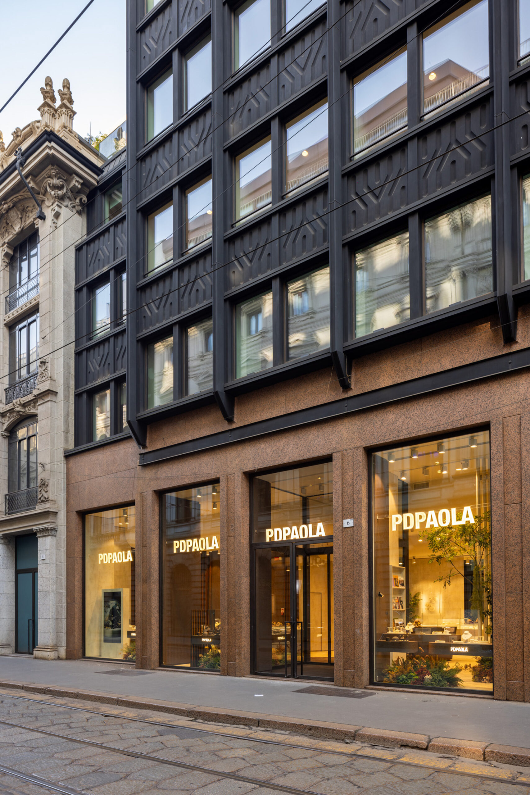 Fotografia di Architettura per Negozio di gioielli a Milano