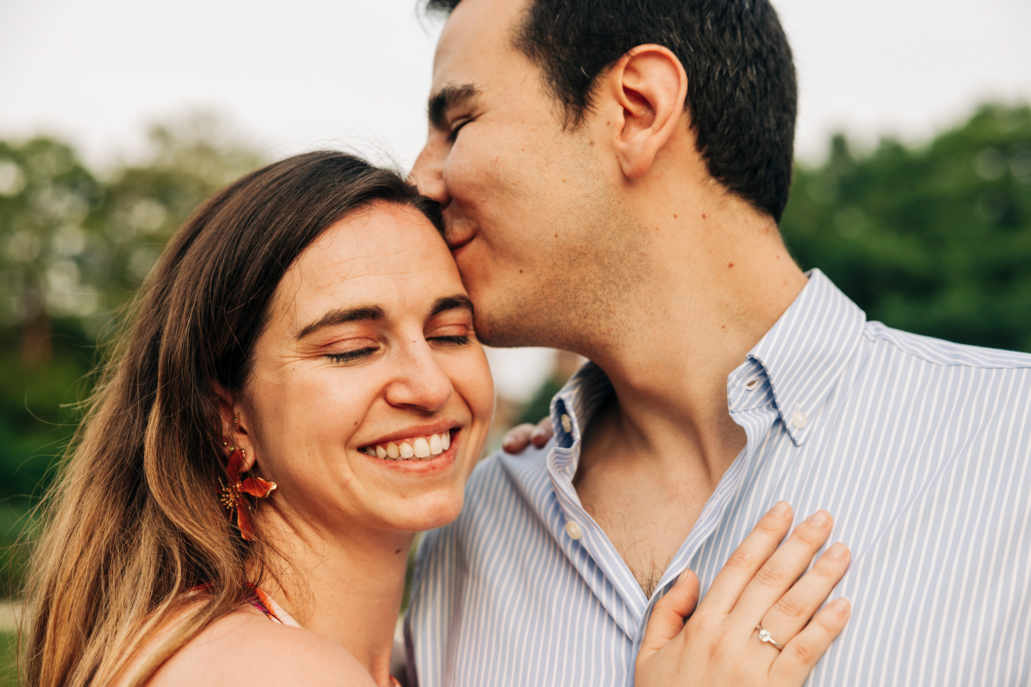 Servizio fotografico di una proposta di matrimonio a Milano