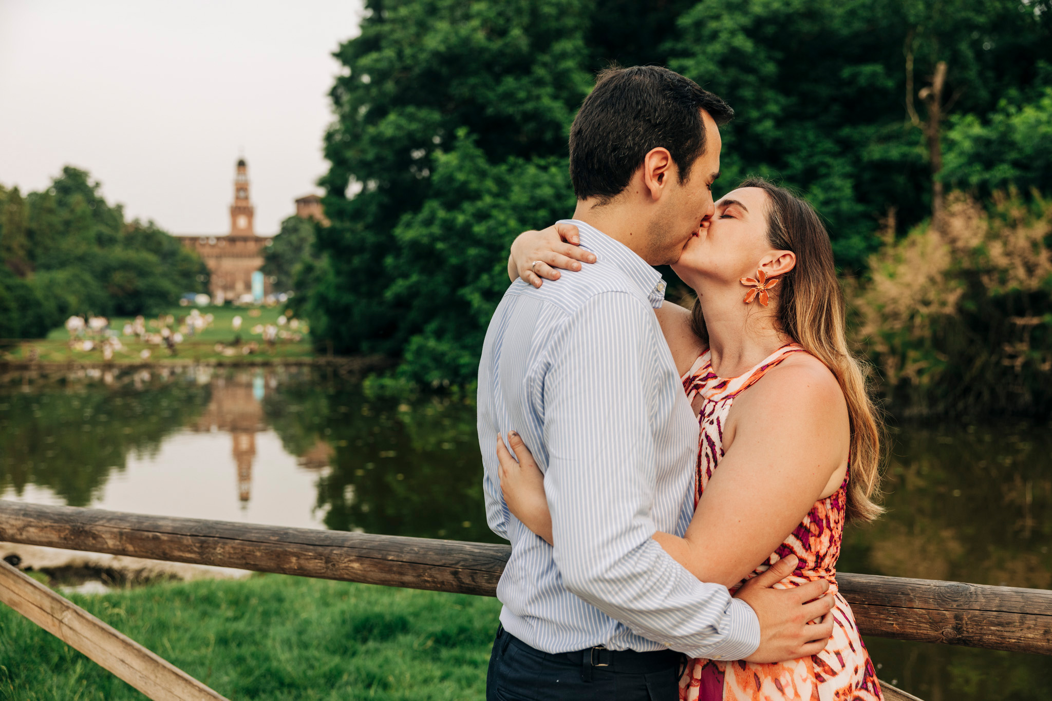 Servizio fotografico di una proposta di matrimonio a Milano