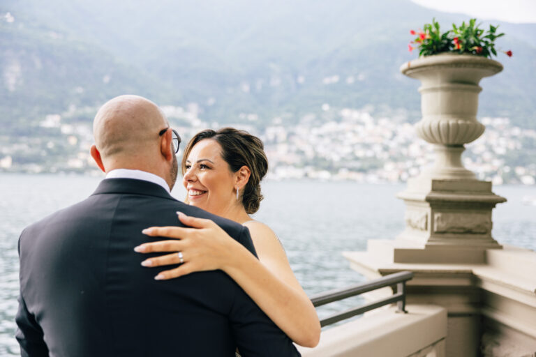 Wedding Charlie Loretta Como Lake luxury