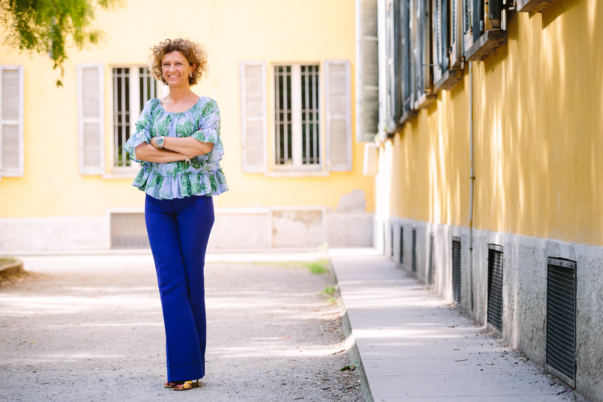 Ritratto a Milano fotografo per personal branding ritratto in esterna