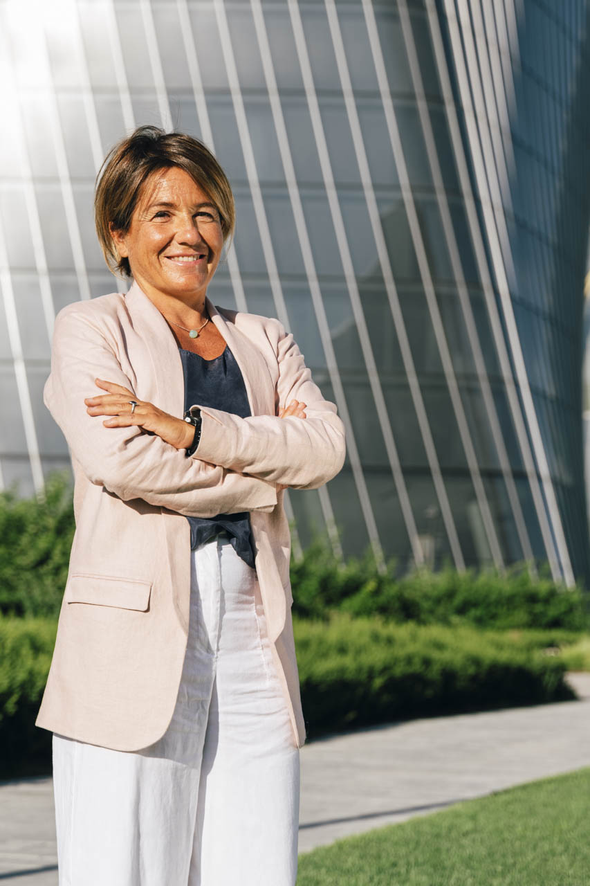 Foto in esterni a CityLife ritratto per personal branding