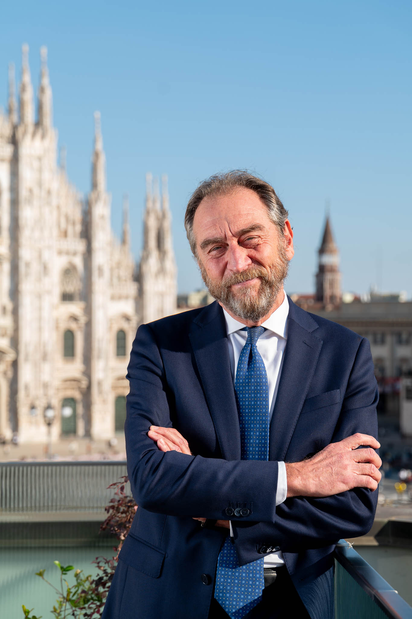 Ritratto professionista Duomo di Milano centro fotografo di ritratti personal brand