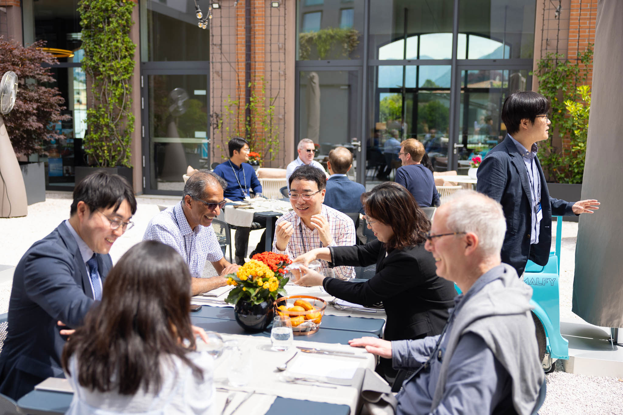 Business event Photographer Como Lake Samsung Science Symposium