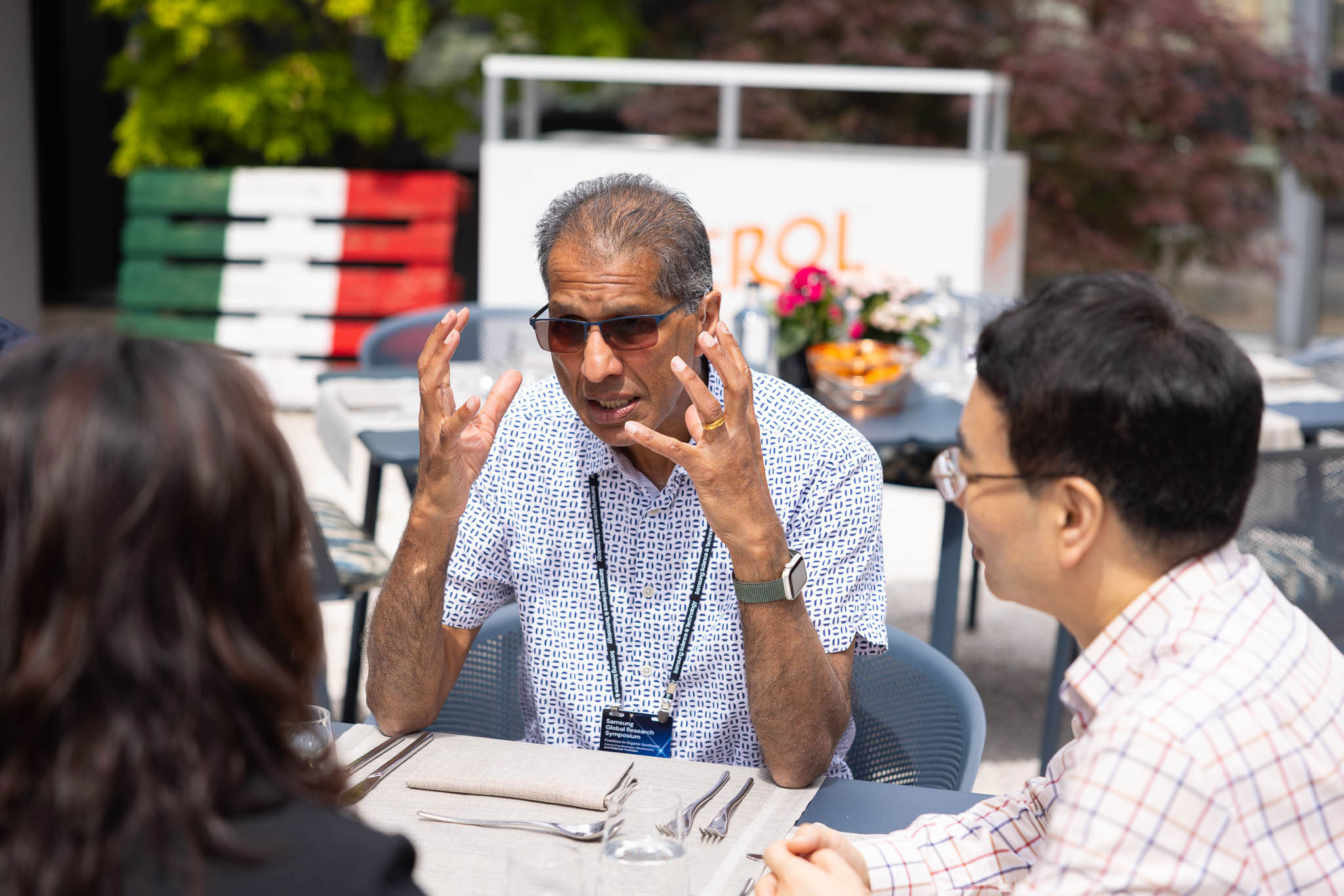 Business event Photographer Como Lake Samsung Science Symposium
