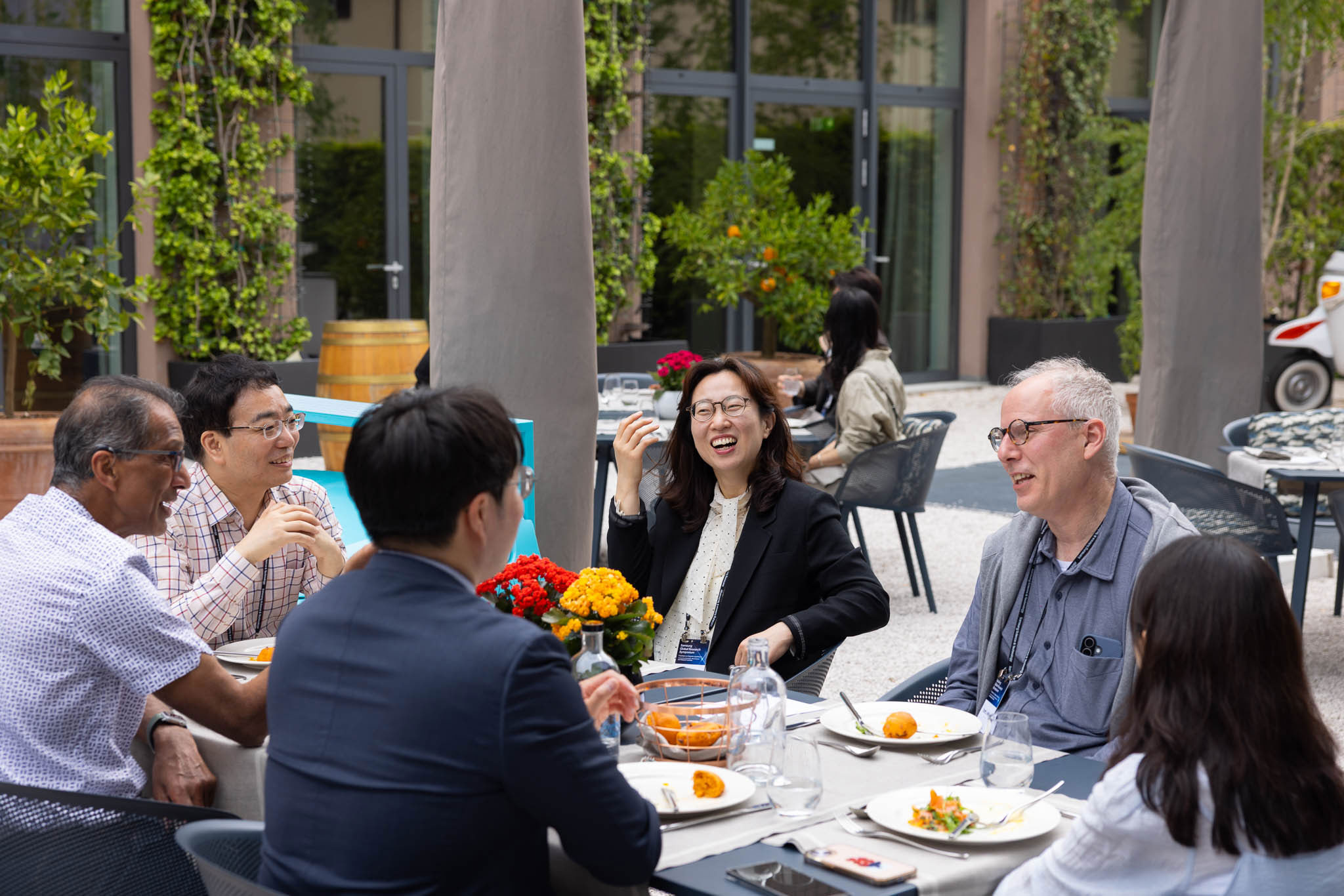 Business event Photographer Como Lake Samsung Science Symposium