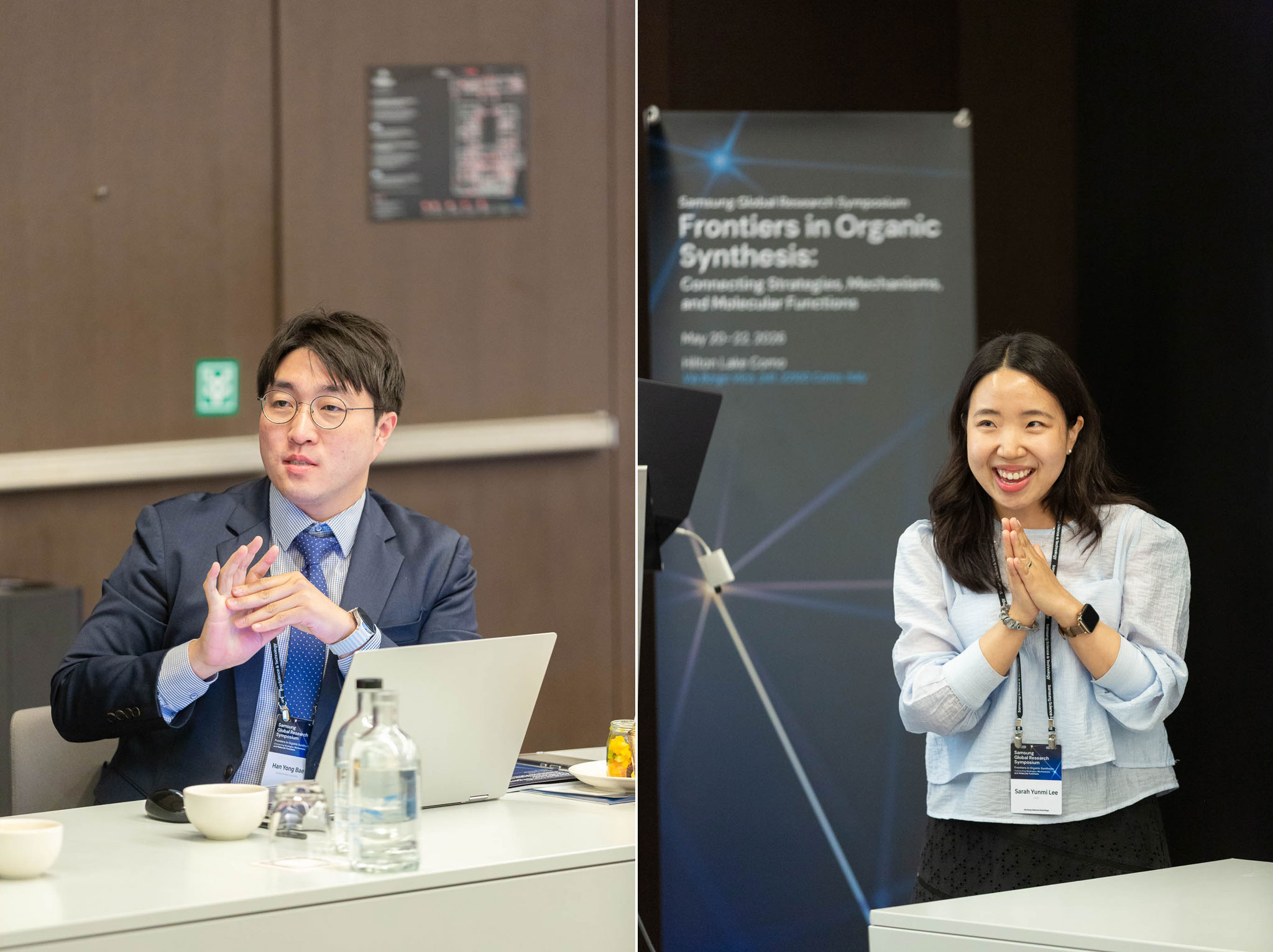 Business event Photographer Como Lake Samsung Science Symposium