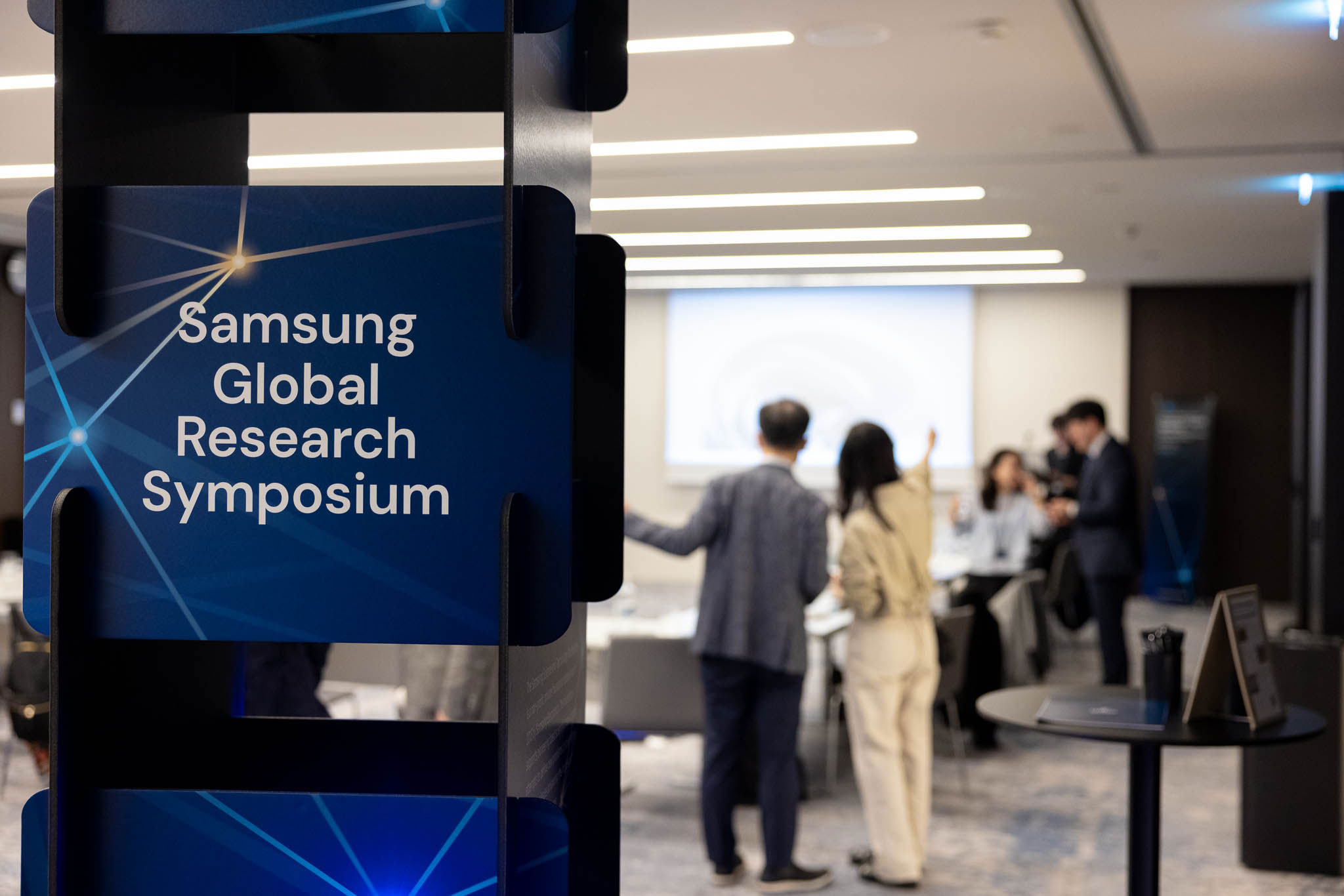 Business event Photographer Como Lake Samsung Science Symposium