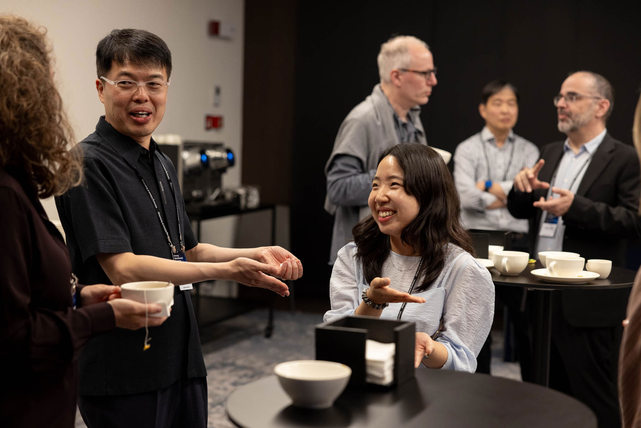 Business event Photographer Como Lake Samsung Science Symposium