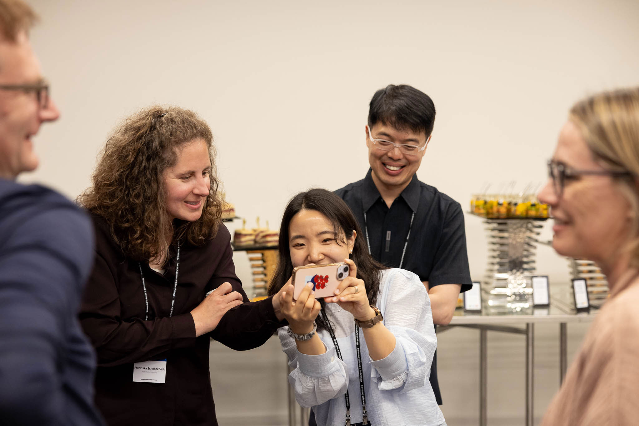 Business event Photographer Como Lake Samsung Science Symposium
