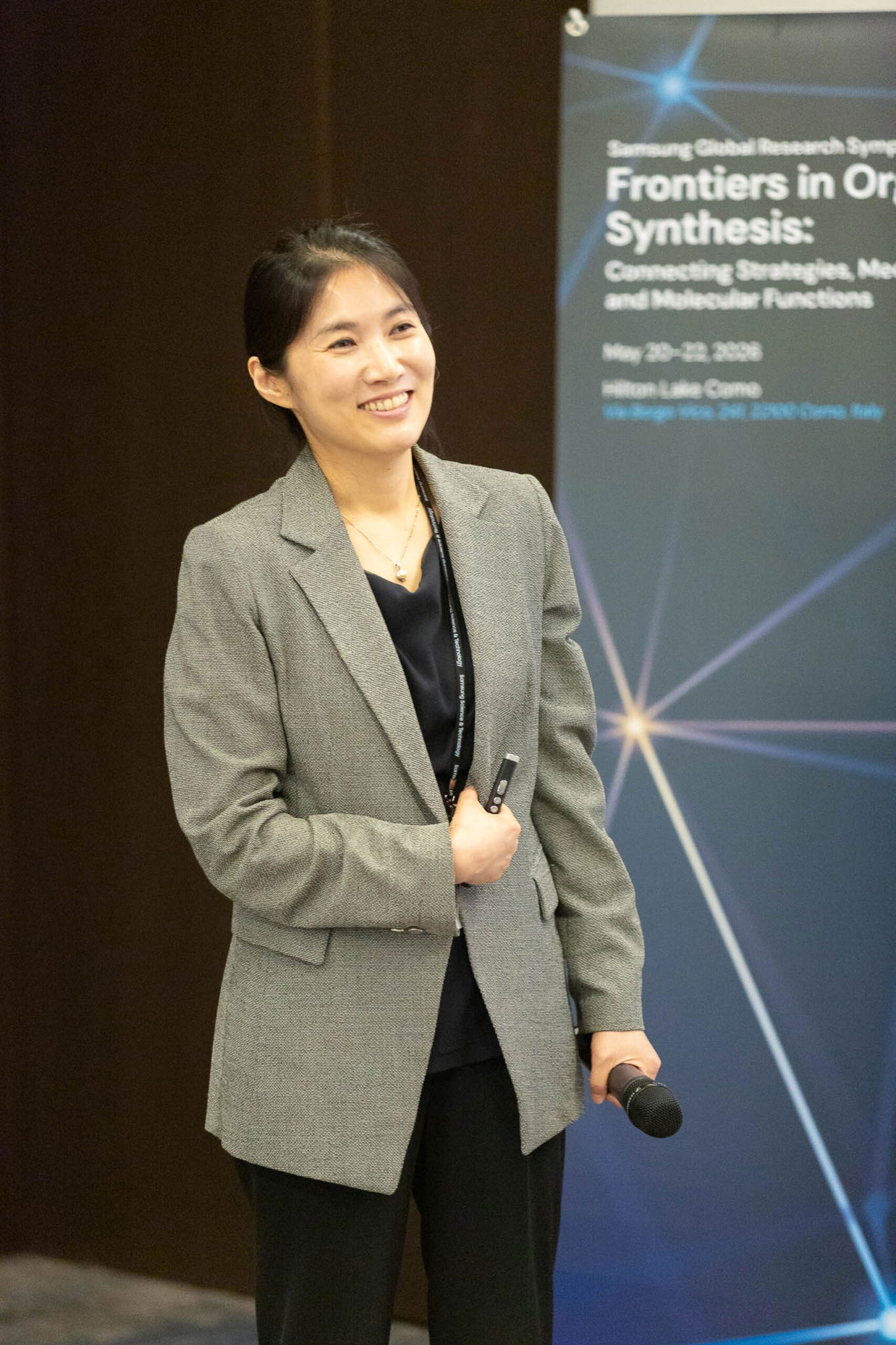 Business event Photographer Como Lake Samsung Science Symposium