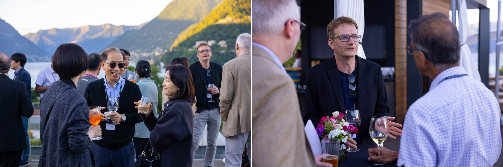 Business event Photographer Como Lake Samsung Science Symposium