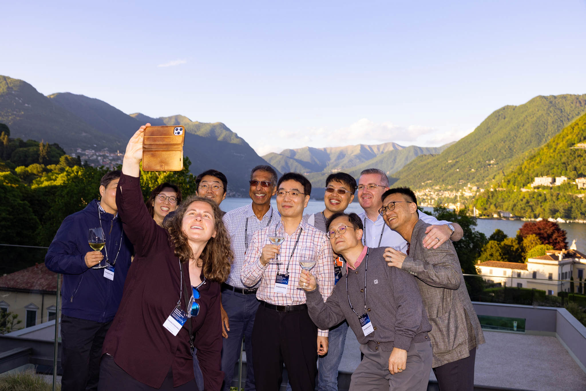 Business event Photographer Como Lake Samsung Science Symposium