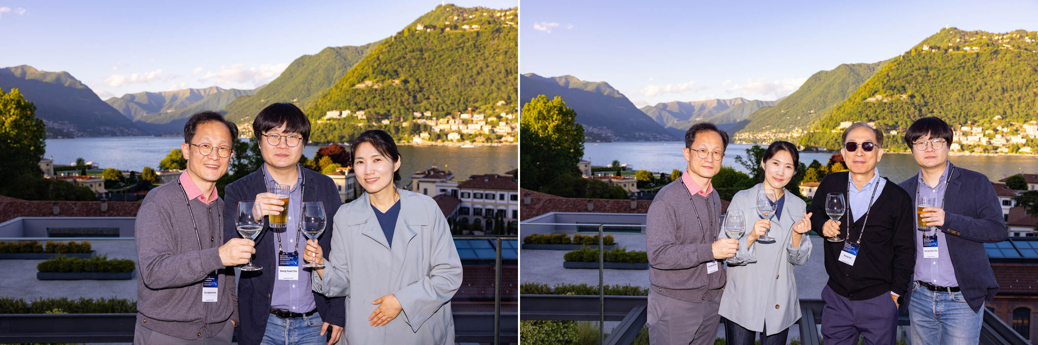 Business event Photographer Como Lake Samsung Science Symposium