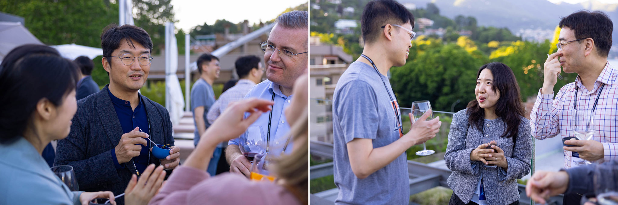 Business event Photographer Como Lake Samsung Science Symposium