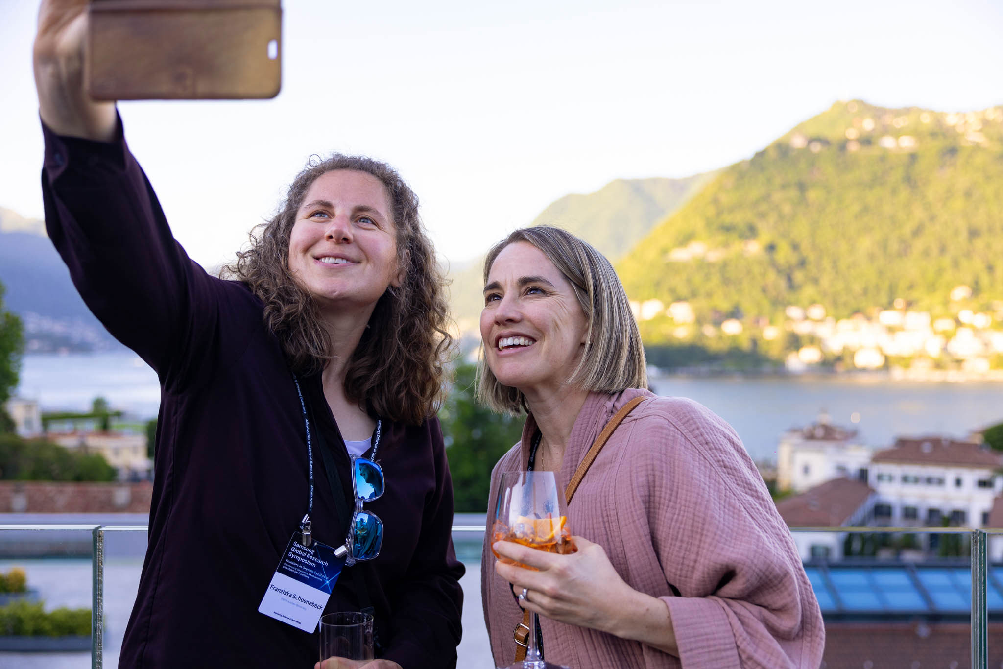 Business event Photographer Como Lake Samsung Science Symposium