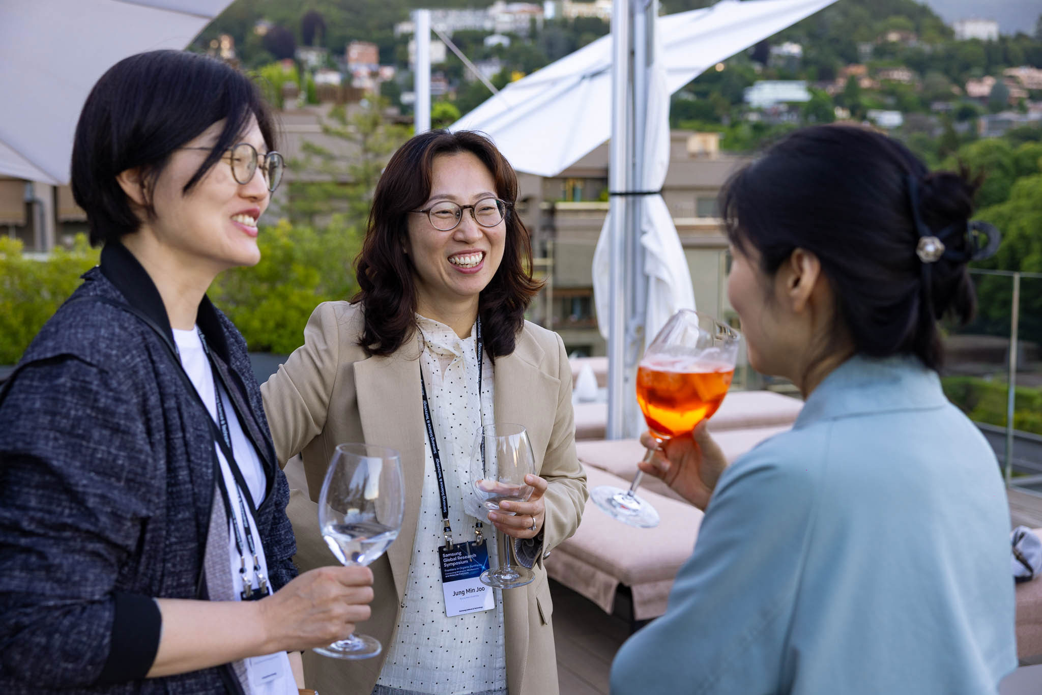 Business event Photographer Como Lake Samsung Science Symposium