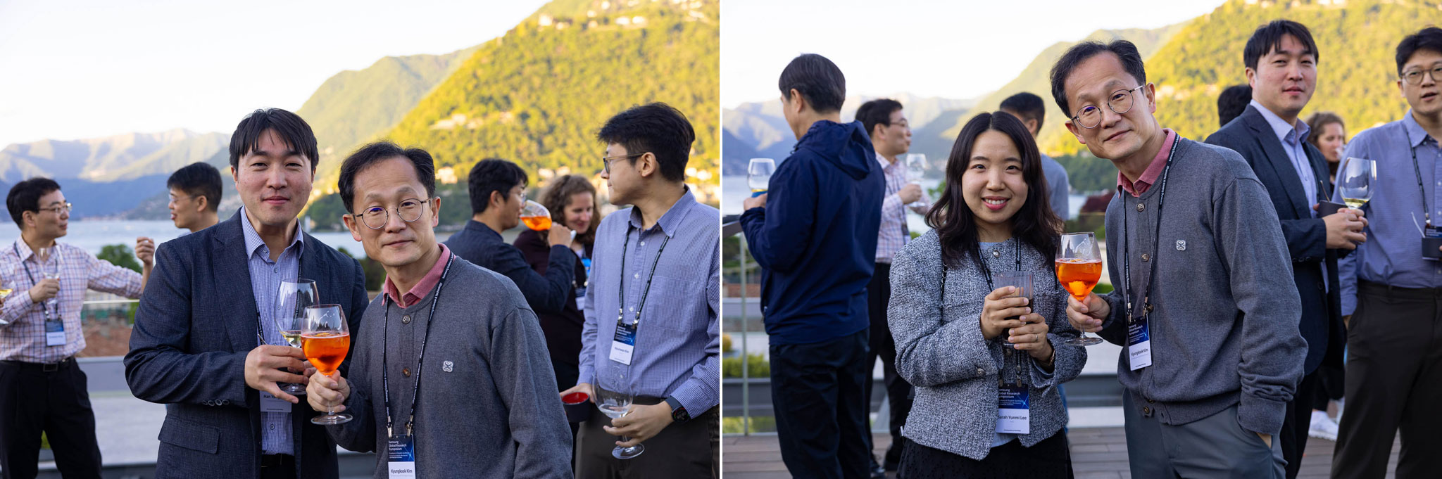 Business event Photographer Como Lake Samsung Science Symposium