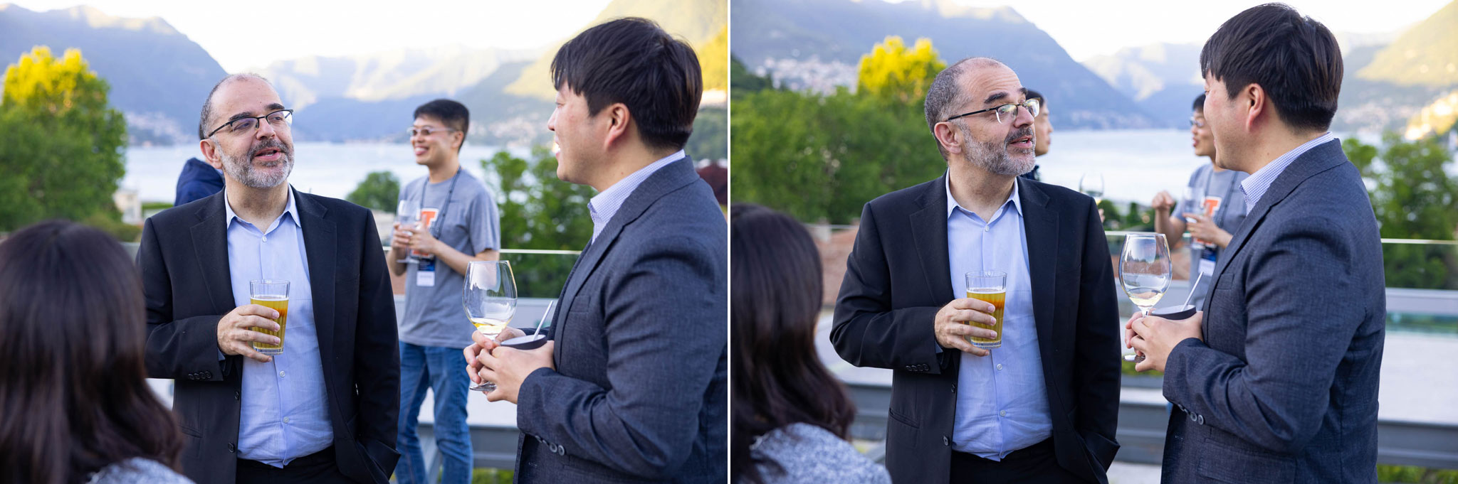 Business event Photographer Como Lake Samsung Science Symposium