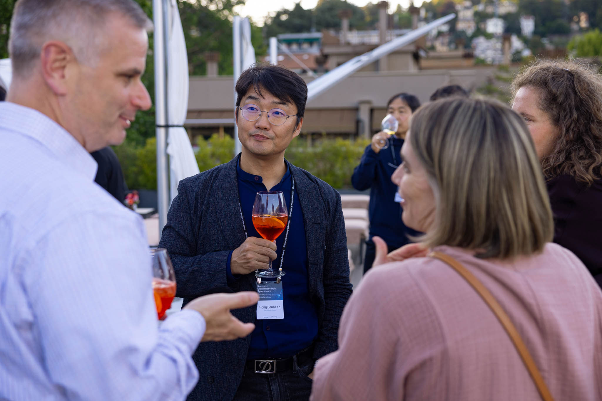Business event Photographer Como Lake Samsung Science Symposium