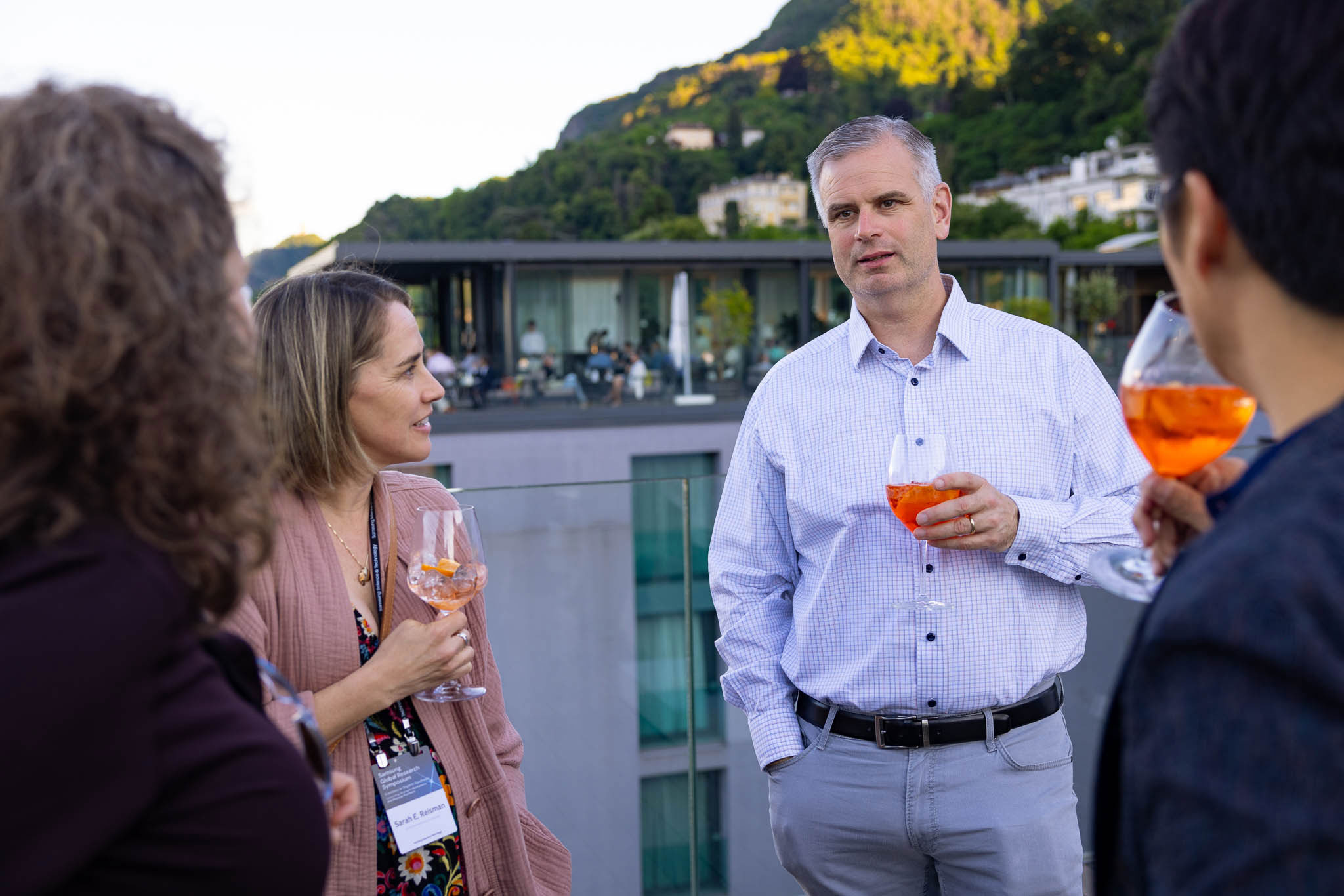 Business event Photographer Como Lake Samsung Science Symposium