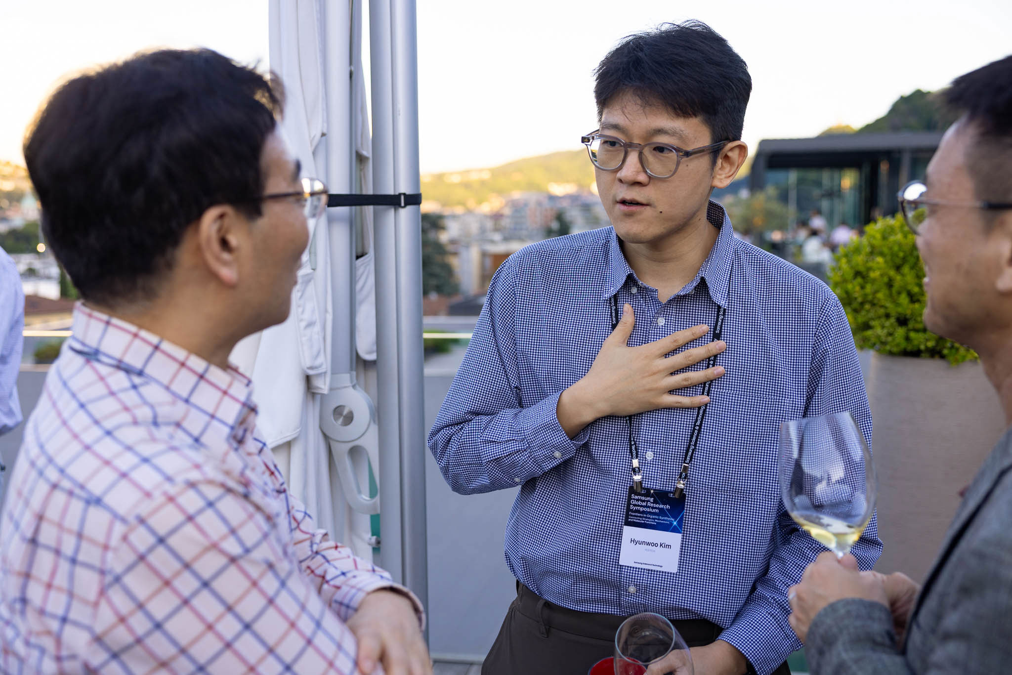 Business event Photographer Como Lake Samsung Science Symposium