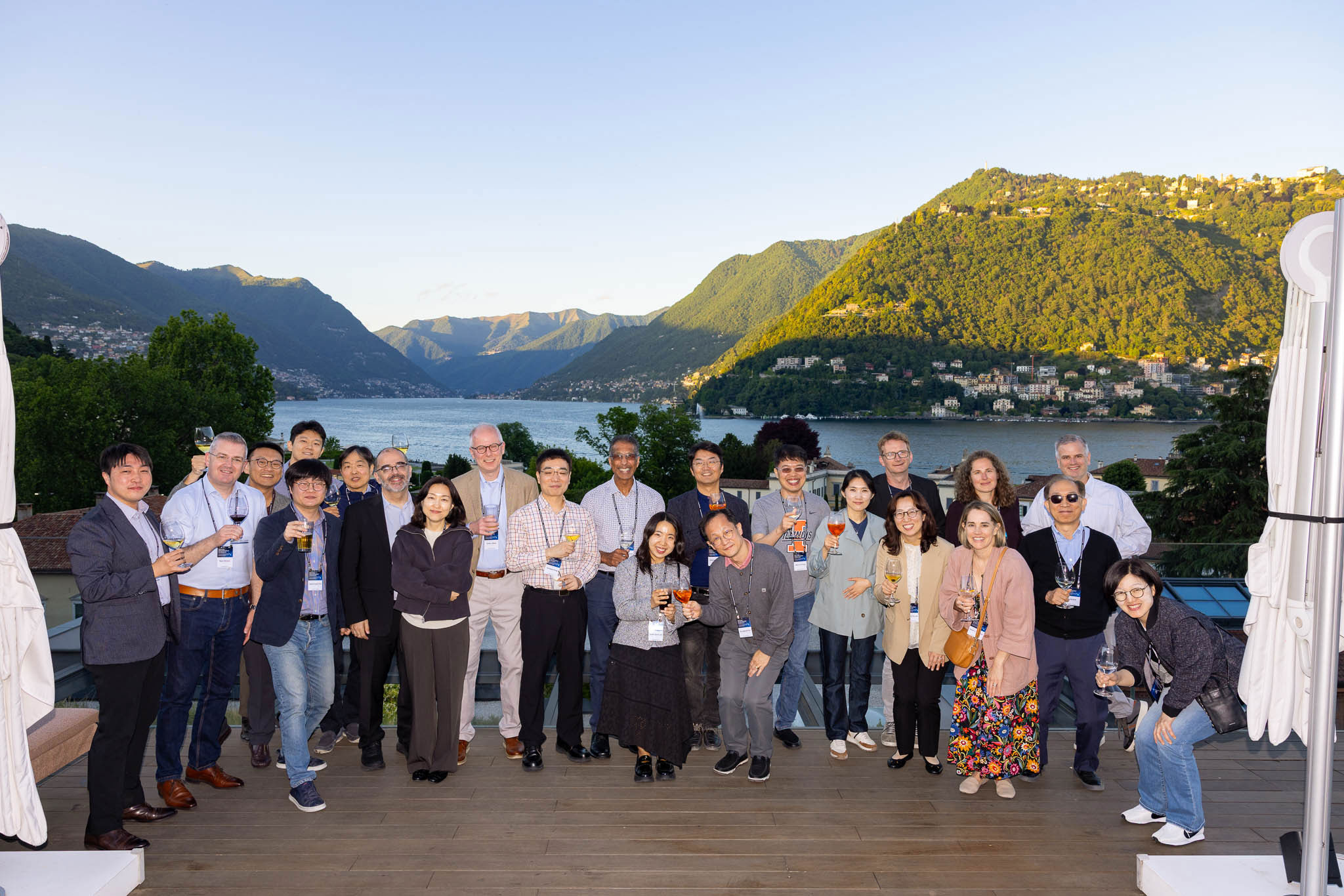 Business event Photographer Como Lake Samsung Science Symposium