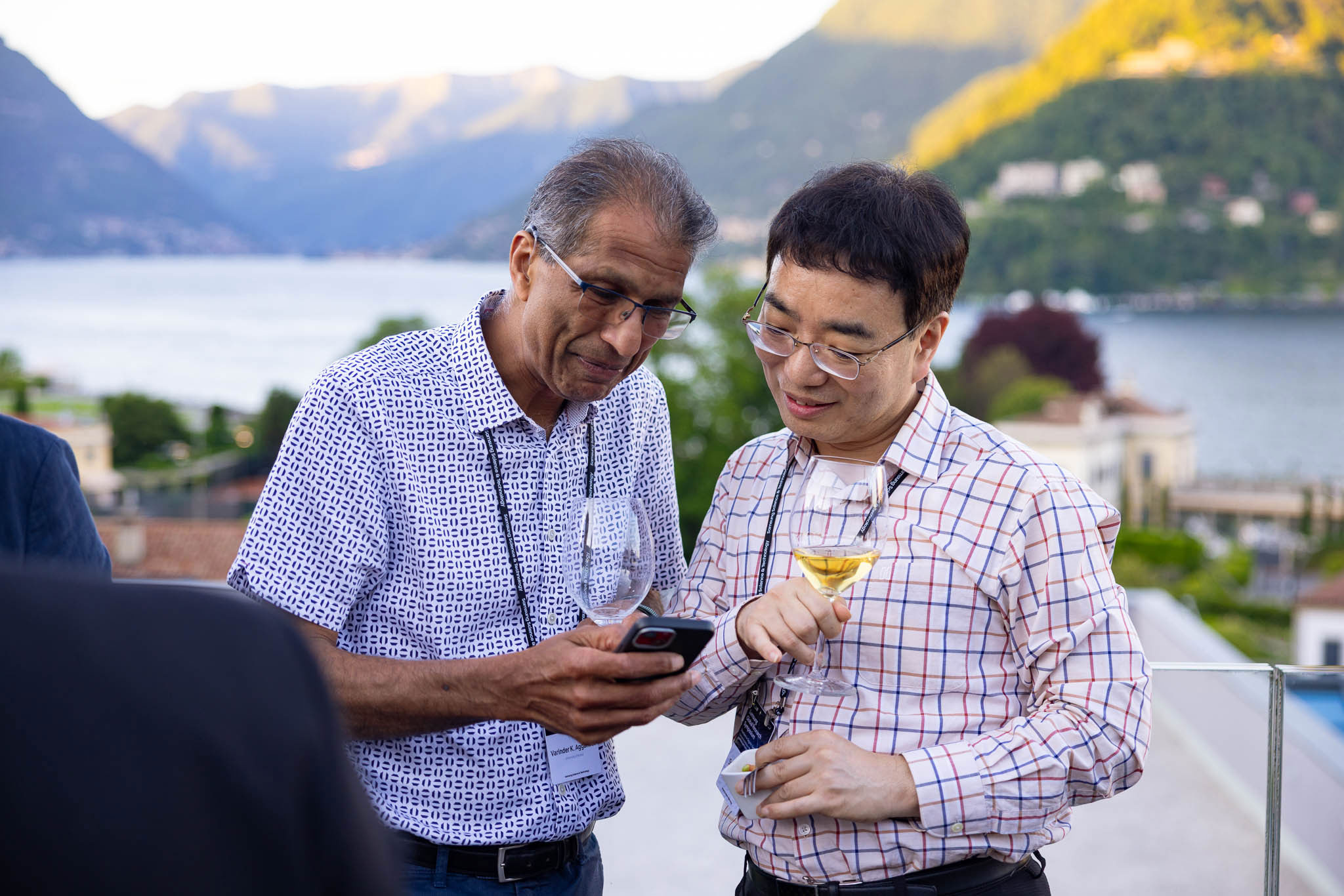 Business event Photographer Como Lake Samsung Science Symposium
