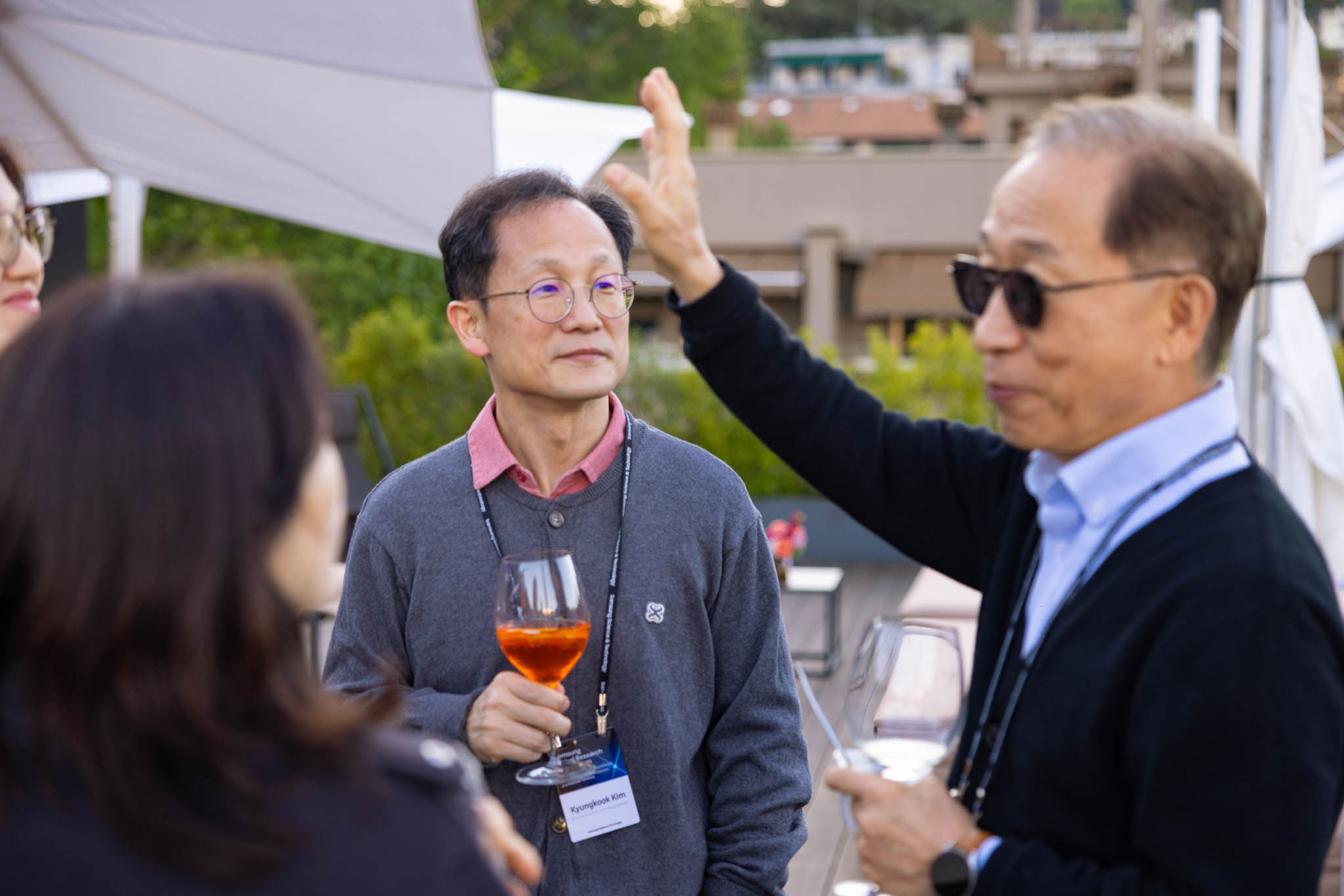 Business event Photographer Como Lake Samsung Science Symposium