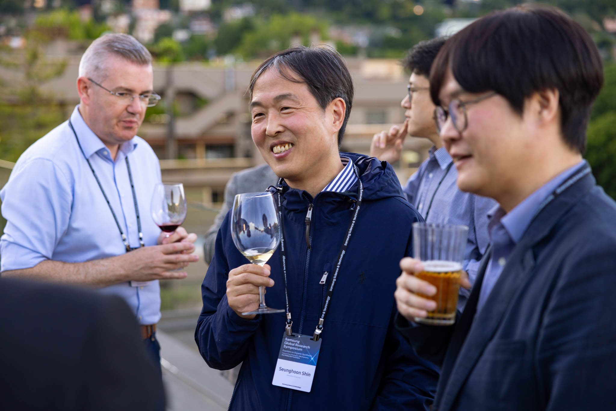 Business event Photographer Como Lake Samsung Science Symposium