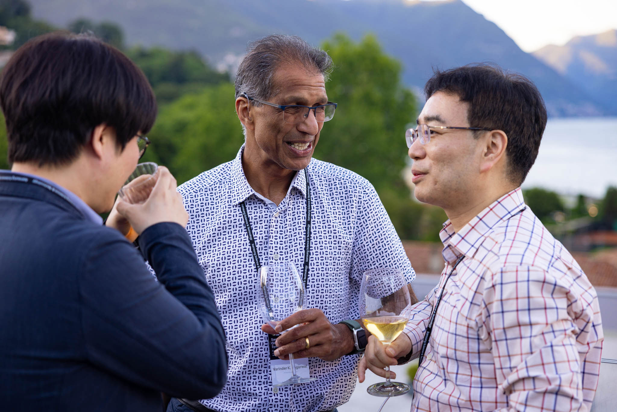 Business event Photographer Como Lake Samsung Science Symposium