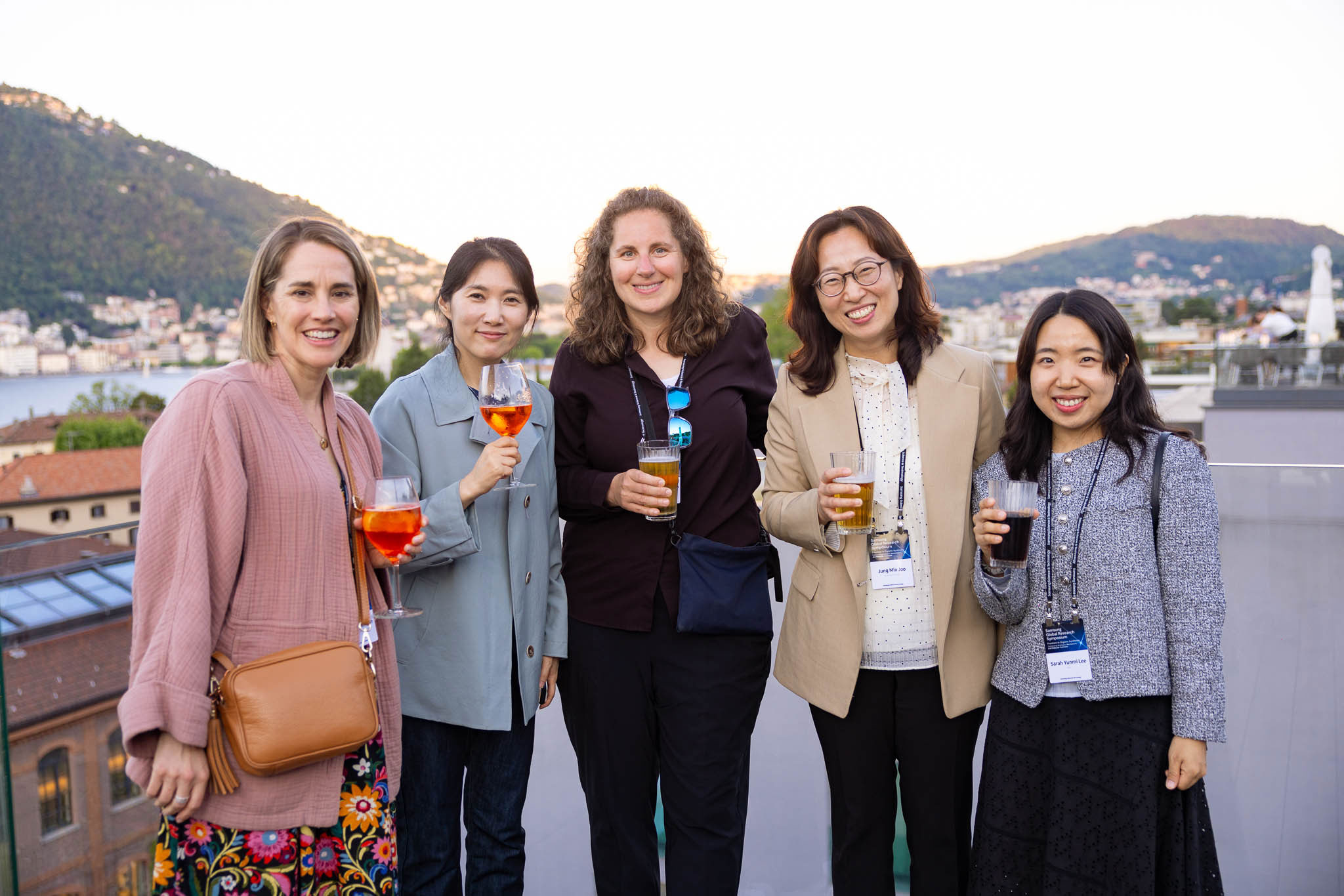 Business event Photographer Como Lake Samsung Science Symposium